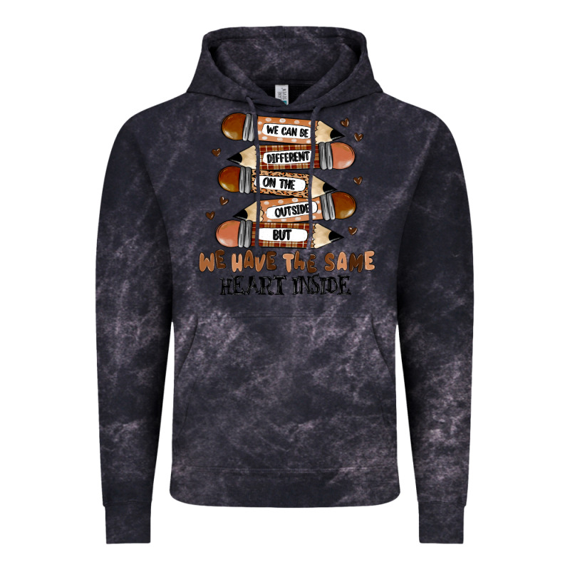 We Have The Same Heart Inside Vintage Hoodie by MaliasSmallBusiness | Teevron