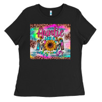 Black auntie like a mom Ladies Tee - JahusDesignShop