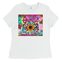 White auntie like a mom Ladies Tee - JahusDesignShop