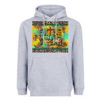 Heather Grey faith over fear Heavyweight Hoodie - CowGirlArtShop