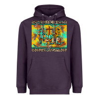 Plum faith over fear Heavyweight Hoodie - CowGirlArtShop