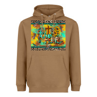 Toasted Coconut faith over fear Heavyweight Hoodie - CowGirlArtShop