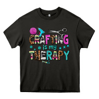 Asphalt crafting is my therapy Heavy Core Tee - AdoDesignShop