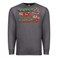 Charcoal Heather sweet but a little twisted Premium Sweatshirt - CowGirlArtShop