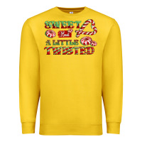 Lemon sweet but a little twisted Premium Sweatshirt - CowGirlArtShop