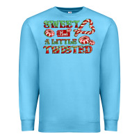 Ocean Blue sweet but a little twisted Premium Sweatshirt - CowGirlArtShop