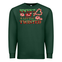 Sports Green sweet but a little twisted Premium Sweatshirt - CowGirlArtShop