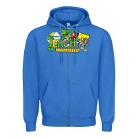 True Royal teacher st. patricks day Zipper Hoodie - NancyCooperArtShop
