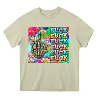 Mossy fuck everything skeletons Heavy Core Tee - AdoDesignShop