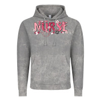 Cloud Rock nurse breast cancer awareness Vintage Hoodie - MaliasSmallBusiness