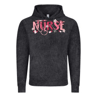 Vintage Black nurse breast cancer awareness Vintage Hoodie - MaliasSmallBusiness