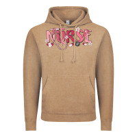 Vintage Coffee nurse breast cancer awareness Vintage Hoodie - MaliasSmallBusiness