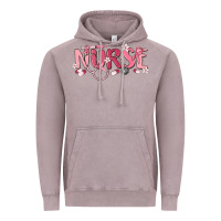 Vintage Zinc nurse breast cancer awareness Vintage Hoodie - MaliasSmallBusiness