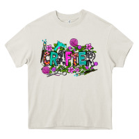 Cream crafter Heavy Core Tee - AdoDesignShop
