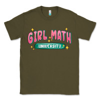 Army Green girl math university Classic Tee - MaliasSmallBusiness