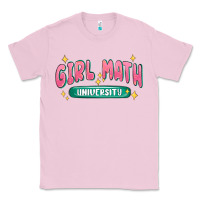 Bubblegum Pink girl math university Classic Tee - MaliasSmallBusiness