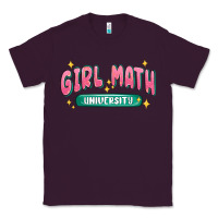 Plum girl math university Classic Tee - MaliasSmallBusiness