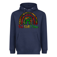Navy but still i rise Heavyweight Hoodie - CowGirlArtShop
