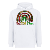 White but still i rise Heavyweight Hoodie - CowGirlArtShop