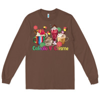 Chestnut cafecito y chisme coffee cups Long Sleeve Tee - MaliasSmallBusiness