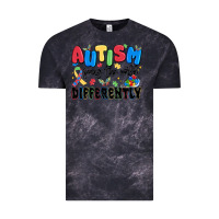 Cloud Black autism seeing the world differently Vintage Tee - MaliasSmallBusiness