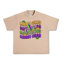Mardi Gras With Fleur De Lis Urban Heavy Tee | Teevron