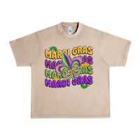 French Oak mardi gras with fleur de lis Urban Heavy Tee - MaliasSmallBusiness