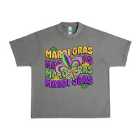 Tornado mardi gras with fleur de lis Urban Heavy Tee - MaliasSmallBusiness