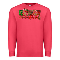 Cardinal howdy christmas gingerman bread with cowboy Premium Sweatshirt - CowGirlArtShop