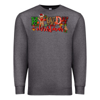 Charcoal Heather howdy christmas gingerman bread with cowboy Premium Sweatshirt - CowGirlArtShop
