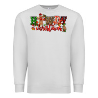 Dove Grey howdy christmas gingerman bread with cowboy Premium Sweatshirt - CowGirlArtShop