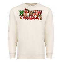 Sandshell howdy christmas gingerman bread with cowboy Premium Sweatshirt - CowGirlArtShop