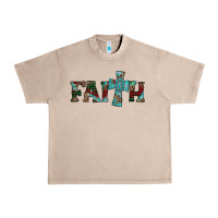French Oak faith christmas cross Urban Heavy Tee - AdoDesignShop
