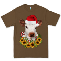 Cacao calf sunflower christmas Premium Tee - JahusDesignShop
