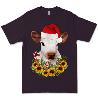 Plum calf sunflower christmas Premium Tee - JahusDesignShop
