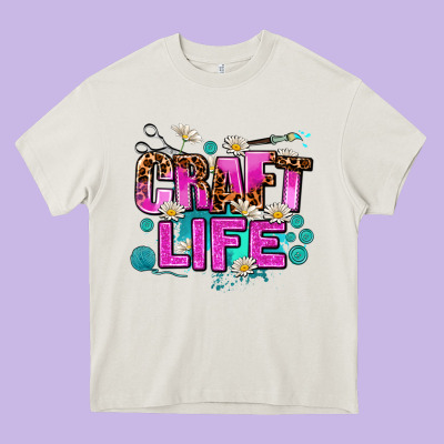 Craft Life Heavy Core Tee Designed By Adodesignshop