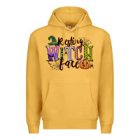 Mustard resting witch face Premium Hoodie - CowGirlArtShop