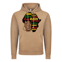 Vintage Coffee black woman africa silhouette Vintage Hoodie - MaliasSmallBusiness
