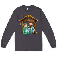 Smoke jesus newborn oh holy night Long Sleeve Tee - MaliasSmallBusiness