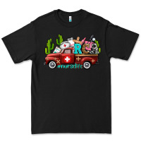 Black rca nurse truck with cactus Premium Tee - AdoDesignShop