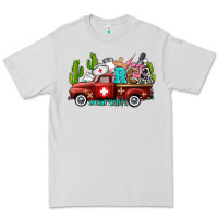 Dove Grey rca nurse truck with cactus Premium Tee - AdoDesignShop