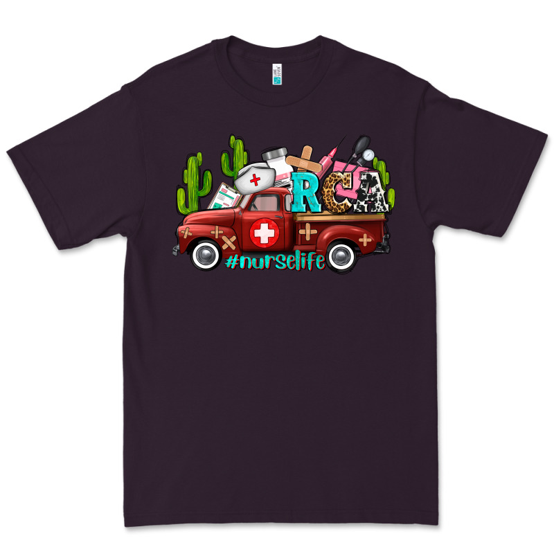 Rca Nurse Truck With Cactus Premium Tee by AdoDesignShop | Teevron