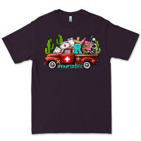 Plum rca nurse truck with cactus Premium Tee - AdoDesignShop