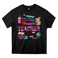 Black come on teacher lets go party Heavy Core Tee - AdoDesignShop