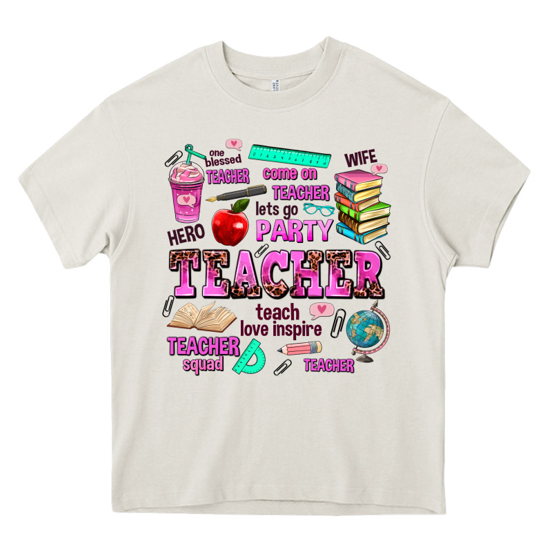 Come On Teacher Lets Go Party Heavy Core Tee by AdoDesignShop | Teevron