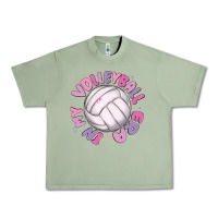 Oil Green in my volleyball era Urban Heavy Tee - MaliasSmallBusiness