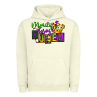 Pigment Pistachio mardi gras queen Urban Hoodie - FaDigitalArtStudio