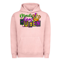 Pigment Salmon mardi gras queen Urban Hoodie - FaDigitalArtStudio