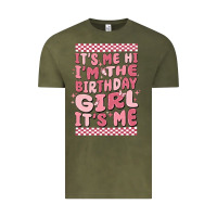 Vintage Olive it's me hi i'm the birthday girl it's me Vintage Tee - MaliasSmallBusiness