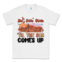 White ain't goin' down 'til the sun comes up Classic Tee - MaliasSmallBusiness
